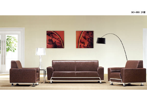 stainless steel frame office sofa EKL-108